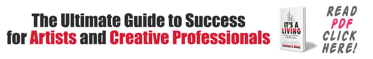 Click to view IT'S A LIVING on Amazon Promo banner for IT'S A LIVING: Surviving as a Freelancer in the 21st Century book on Amazon
